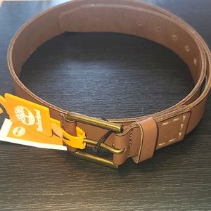 Men Timberland Brown Belt 34